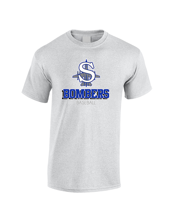 Sayreville War Memorial HS Baseball Shadow - Cotton T-Shirt