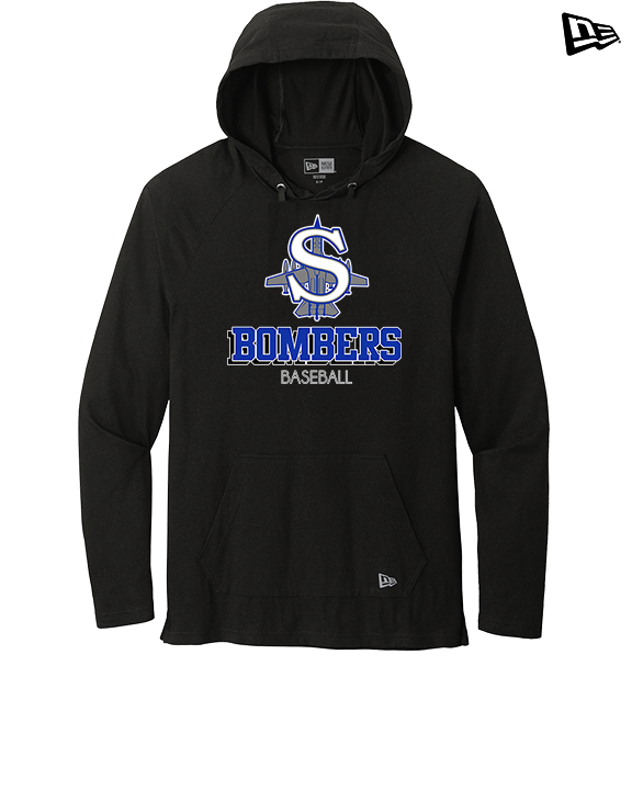 Sayreville War Memorial HS Baseball Shadow - New Era Tri-Blend Hoodie