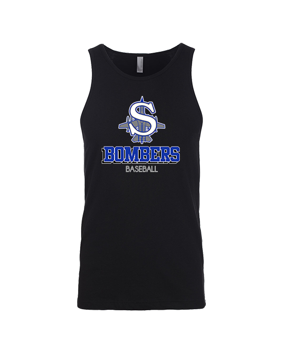 Sayreville War Memorial HS Baseball Shadow - Tank Top