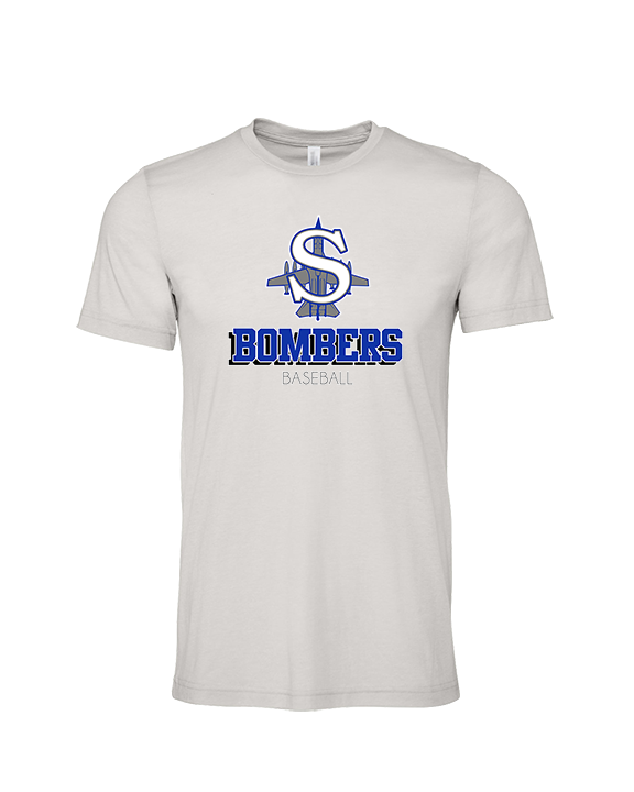 Sayreville War Memorial HS Baseball Shadow - Tri-Blend Shirt