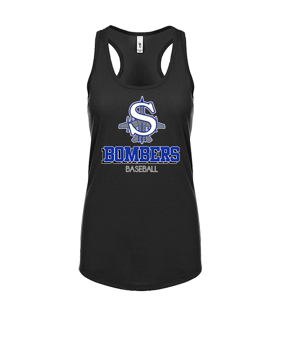 Sayreville War Memorial HS Baseball Shadow - Womens Tank Top