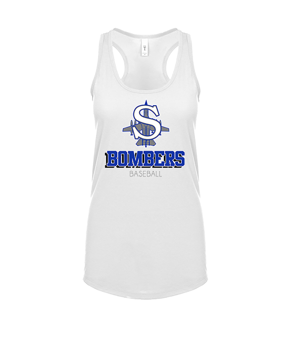 Sayreville War Memorial HS Baseball Shadow - Womens Tank Top