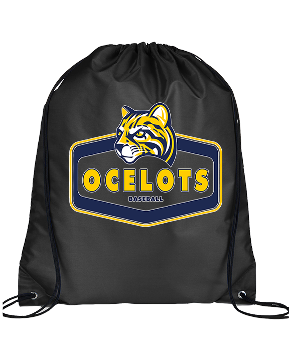 Schoolcraft College Baseball Board - Drawstring Bag