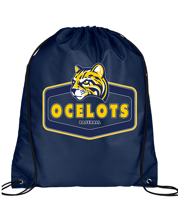 Schoolcraft College Baseball Board - Drawstring Bag