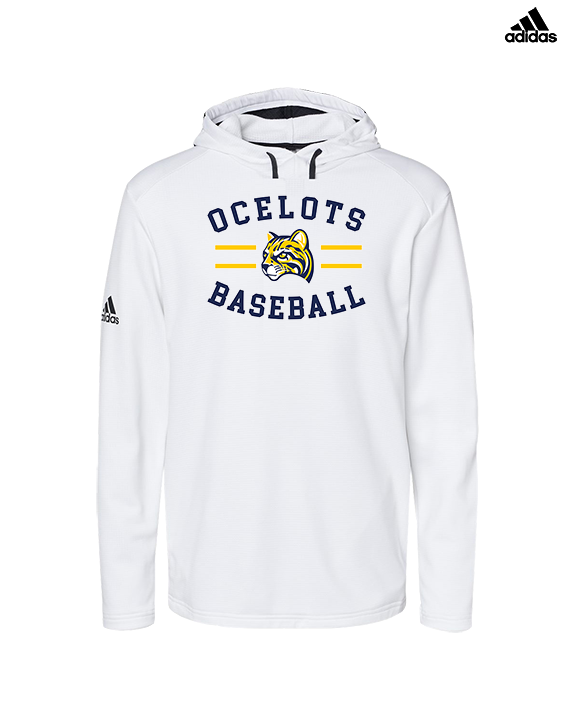 Schoolcraft College Baseball Curve - Mens Adidas Hoodie