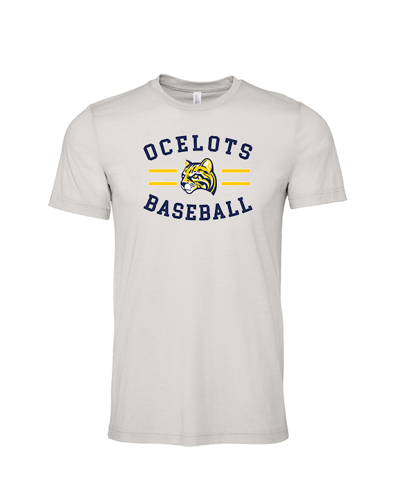 Schoolcraft College Baseball Curve - Tri-Blend Shirt