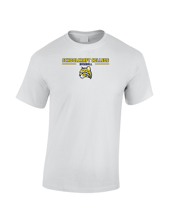 Schoolcraft College Baseball Keen - Cotton T-Shirt