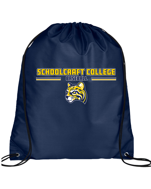 Schoolcraft College Baseball Keen - Drawstring Bag