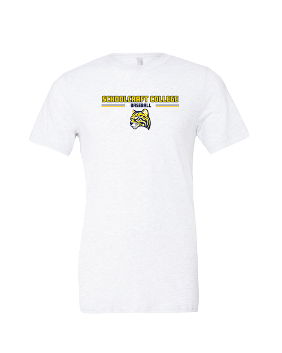 Schoolcraft College Baseball Keen - Tri-Blend Shirt