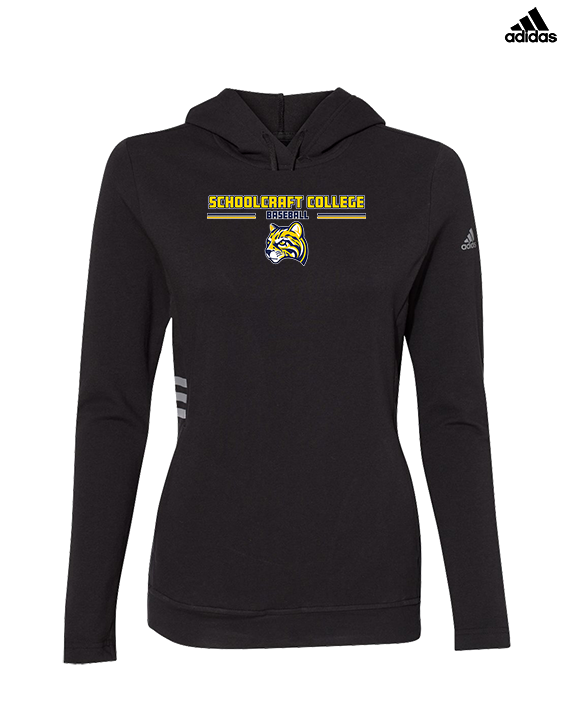 Schoolcraft College Baseball Keen - Womens Adidas Hoodie