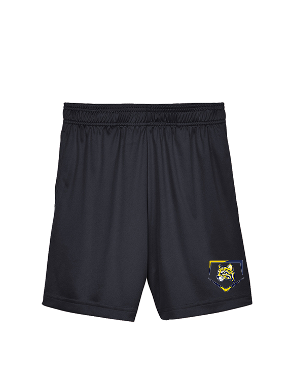 Schoolcraft College Baseball Plate - Youth Training Shorts