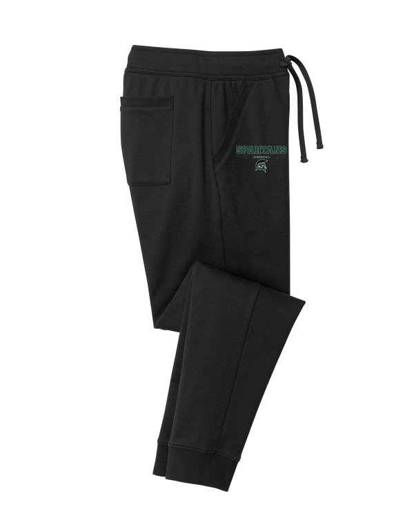 Schurr HS Baseball Border - Cotton Joggers