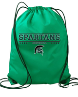 Schurr HS Baseball Border - Drawstring Bag