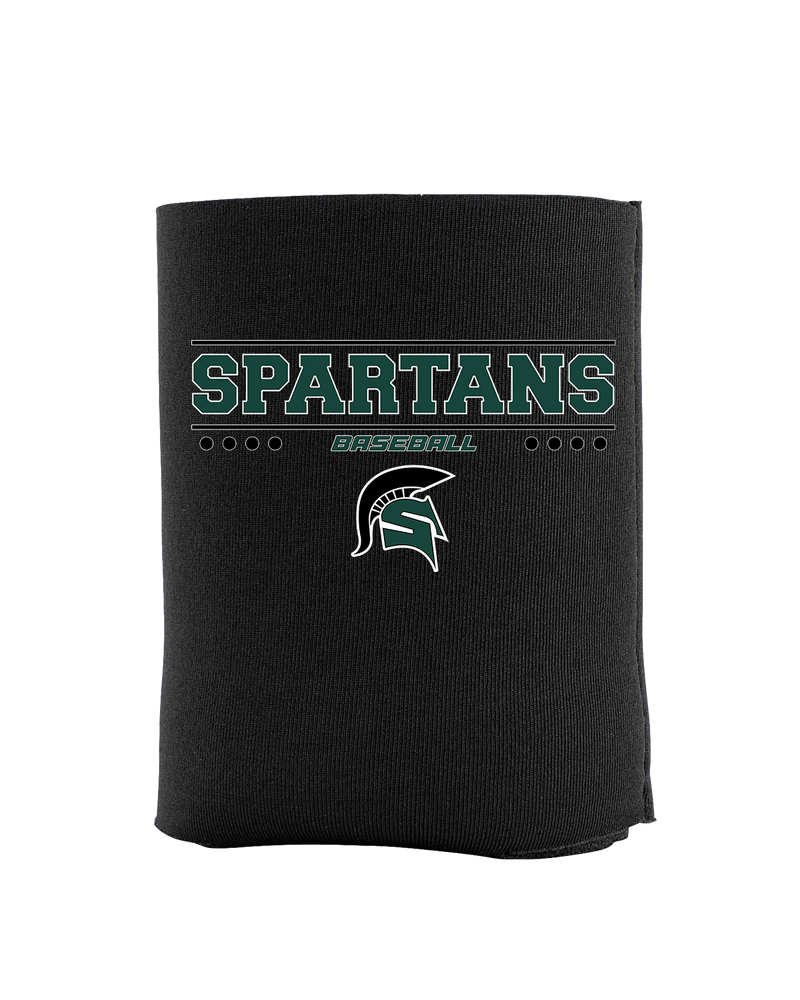 Schurr HS Baseball Border - Koozie