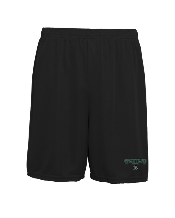 Schurr HS Baseball Border - 7" Training Shorts