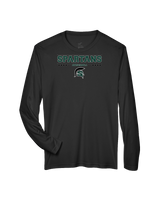 Schurr HS Baseball Border - Performance Long Sleeve