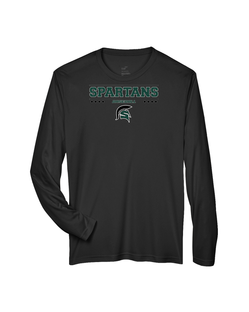 Schurr HS Baseball Border - Performance Long Sleeve