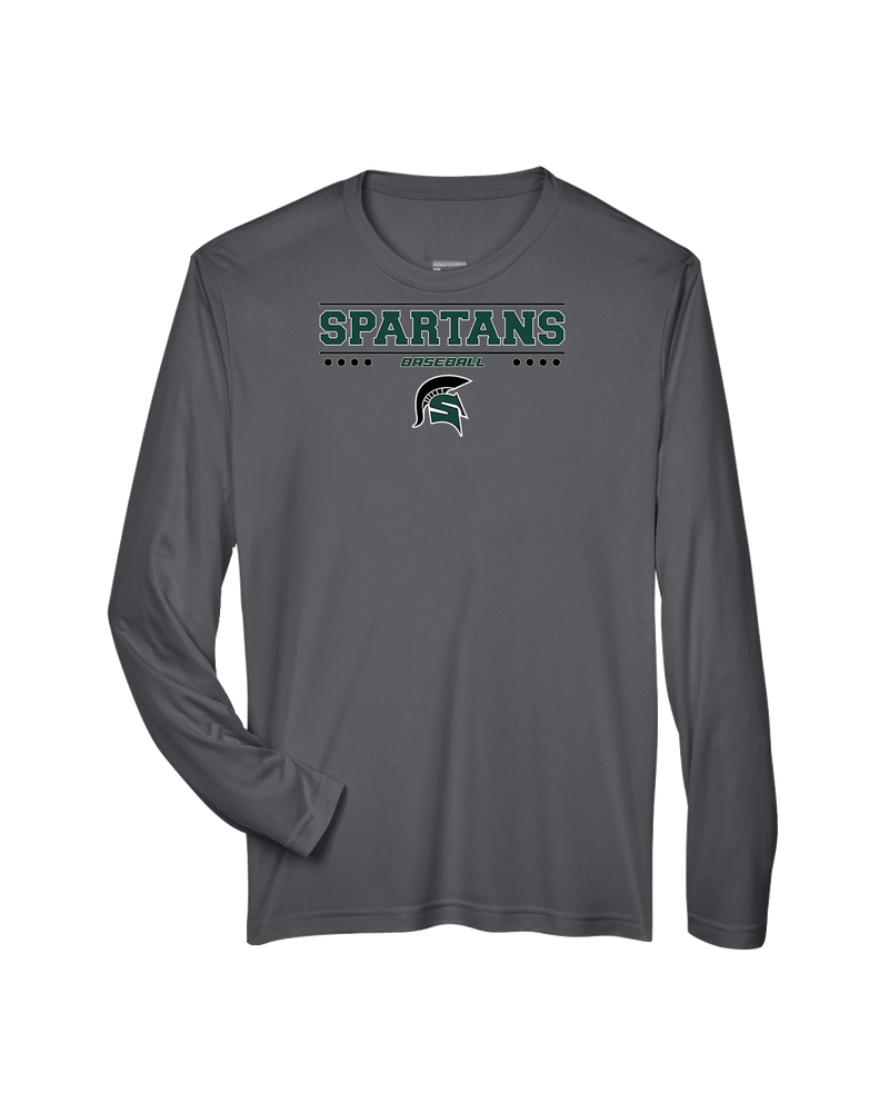 Schurr HS Baseball Border - Performance Long Sleeve