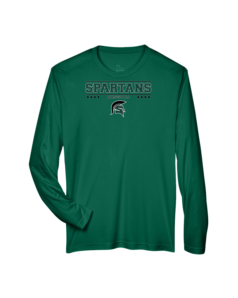 Schurr HS Baseball Border - Performance Long Sleeve