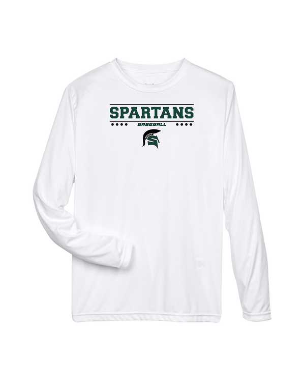 Schurr HS Baseball Border - Performance Long Sleeve