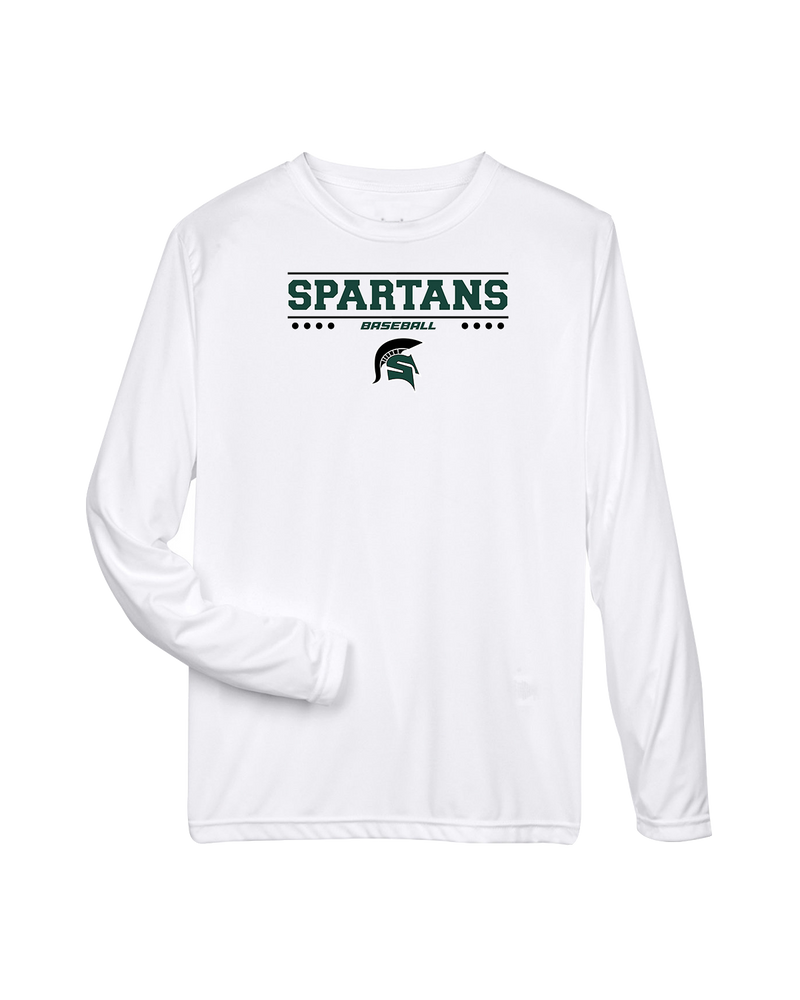 Schurr HS Baseball Border - Performance Long Sleeve