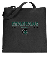 Schurr HS Baseball Border - Tote Bag