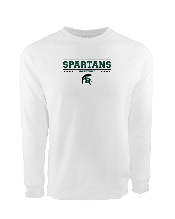 Schurr HS Baseball Border - Crewneck Sweatshirt
