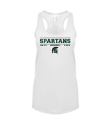 Schurr HS Baseball Border - Women’s Tank Top