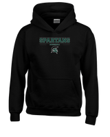 Schurr HS Baseball Border - Youth Hoodie