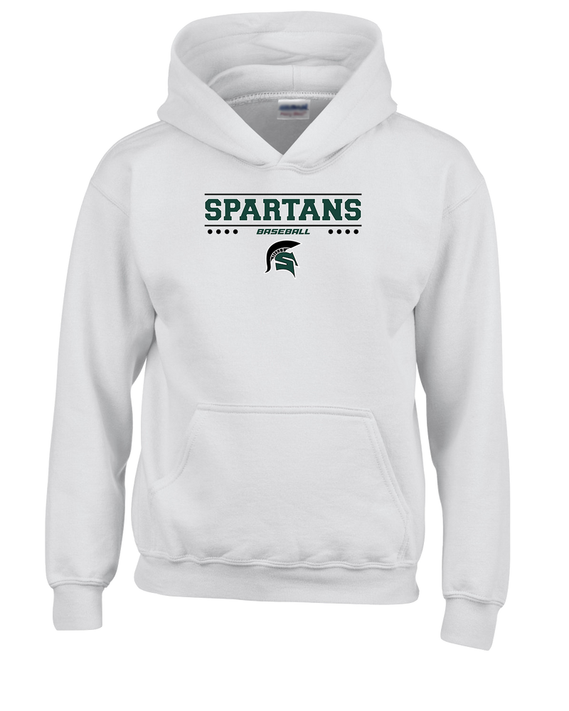 Schurr HS Baseball Border - Youth Hoodie