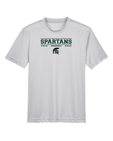 Schurr HS Baseball Border - Youth Performance T-Shirt