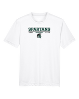 Schurr HS Baseball Border - Youth Performance T-Shirt
