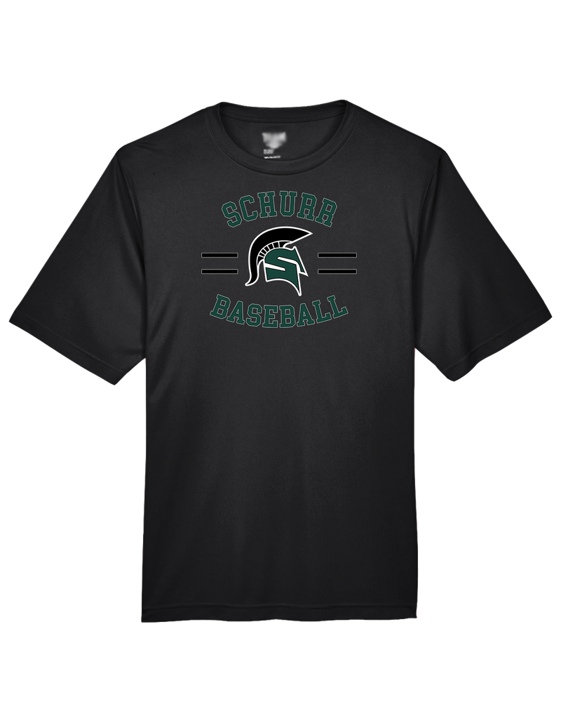Schurr HS Baseball Curve - Performance T-Shirt