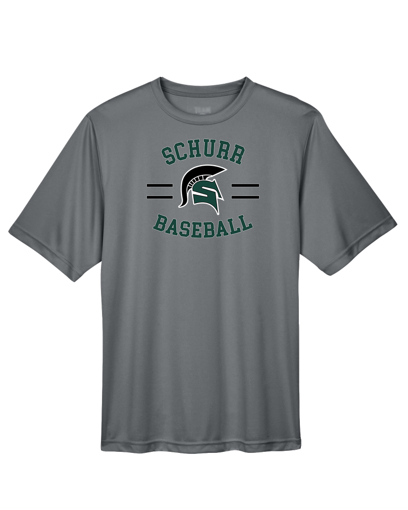 Schurr HS Baseball Curve - Performance T-Shirt