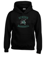 Schurr HS Baseball Curve - Cotton Hoodie