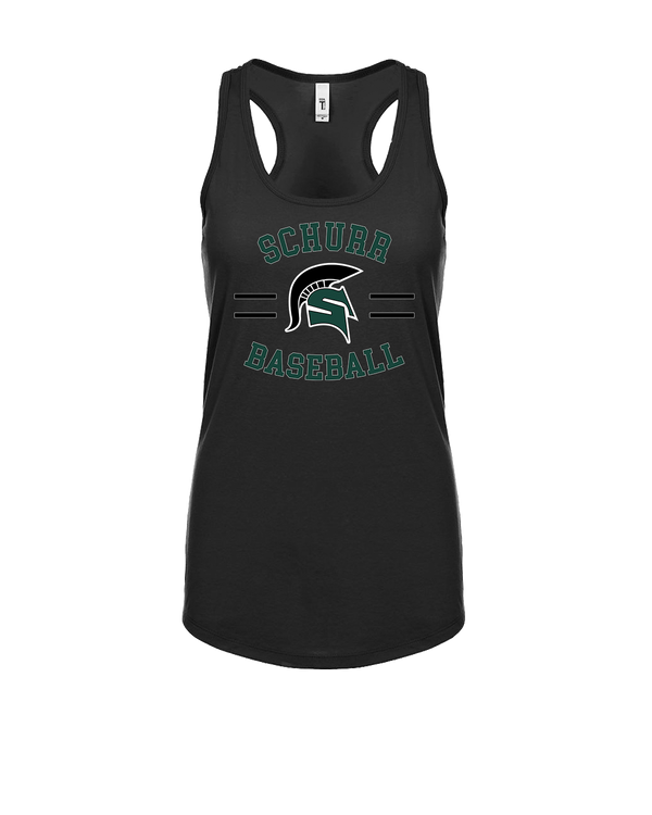 Schurr HS Baseball Curve - Women’s Tank Top