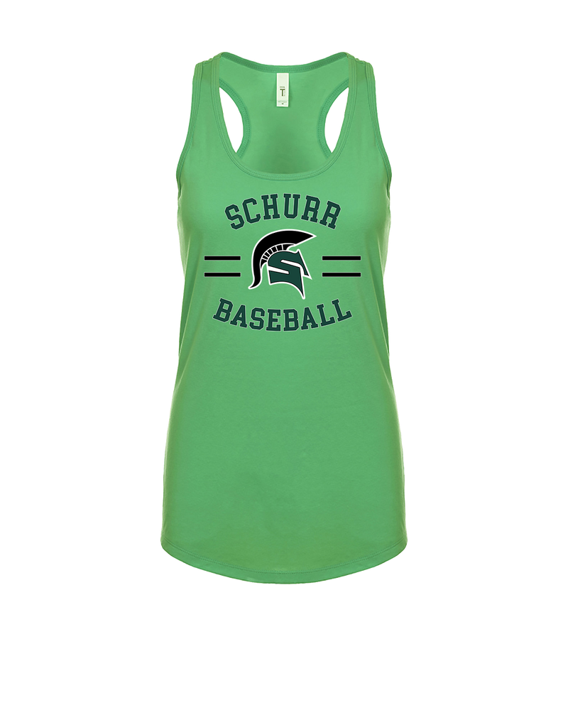 Schurr HS Baseball Curve - Women’s Tank Top
