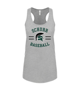 Schurr HS Baseball Curve - Women’s Tank Top