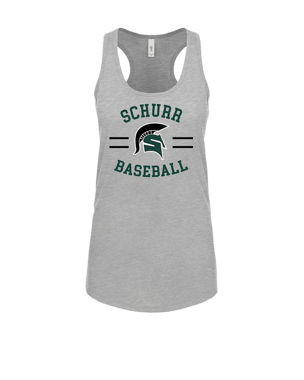 Schurr HS Baseball Curve - Women’s Tank Top