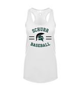 Schurr HS Baseball Curve - Women’s Tank Top