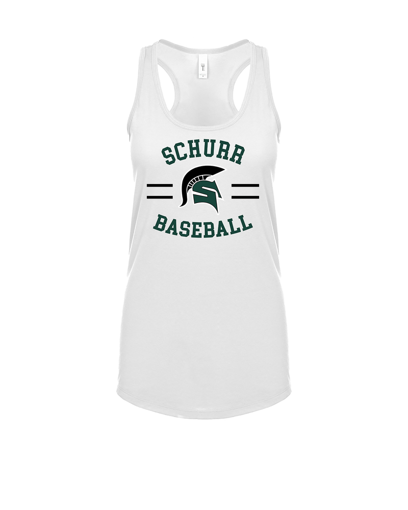 Schurr HS Baseball Curve - Women’s Tank Top