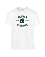 Schurr HS Baseball Curve - Youth T-Shirt