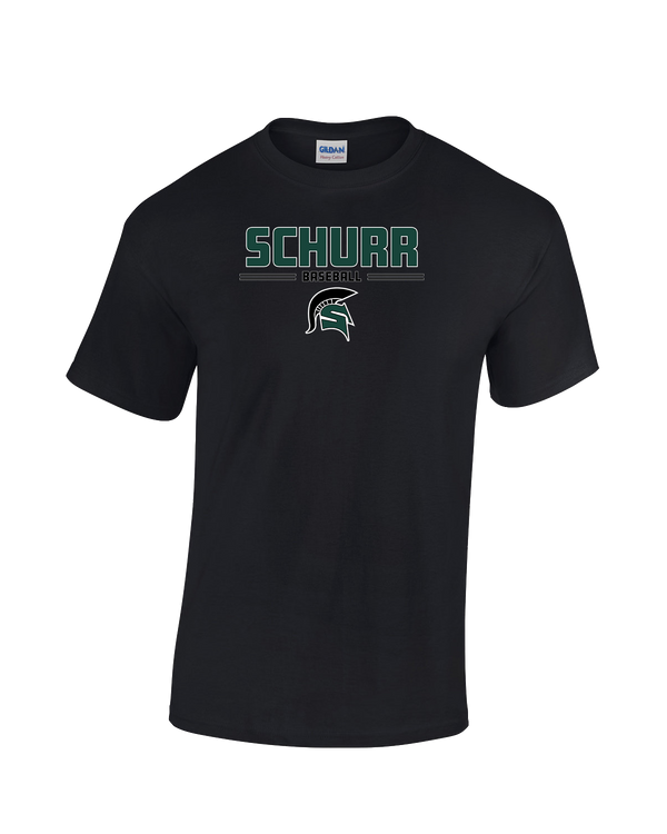 Schurr HS Baseball Keen - Cotton T-Shirt