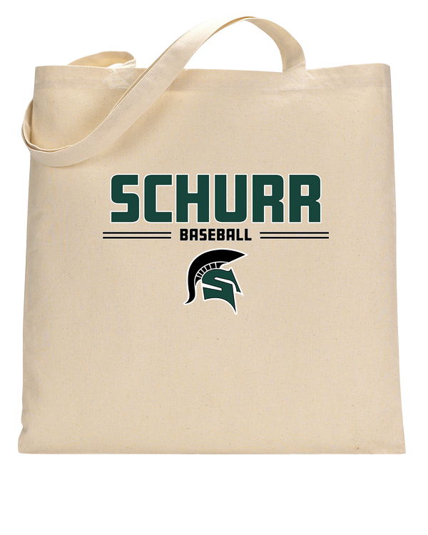 Schurr HS Baseball Keen - Tote Bag