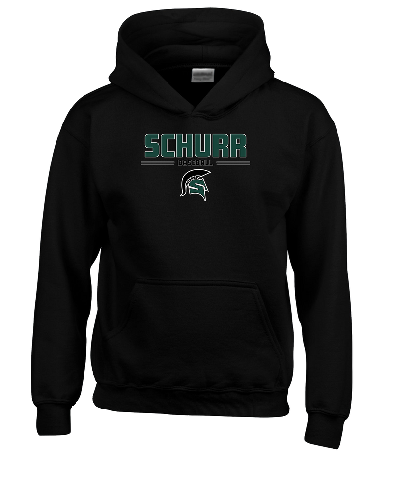 Schurr HS Baseball Keen - Cotton Hoodie