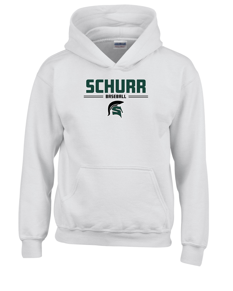 Schurr HS Baseball Keen - Cotton Hoodie