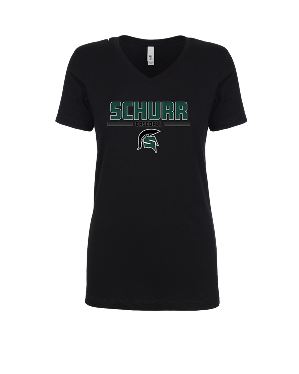 Schurr HS Baseball Keen - Women’s V-Neck