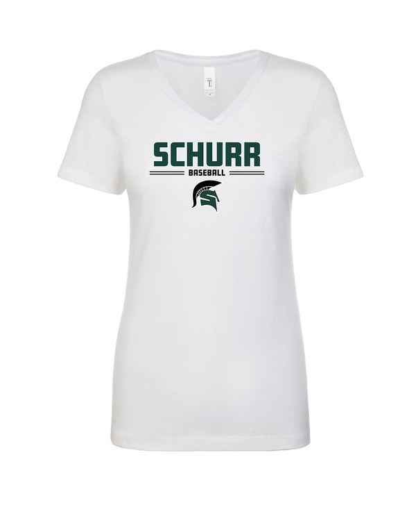Schurr HS Baseball Keen - Women’s V-Neck