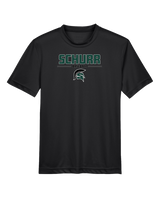 Schurr HS Baseball Keen - Youth Performance T-Shirt