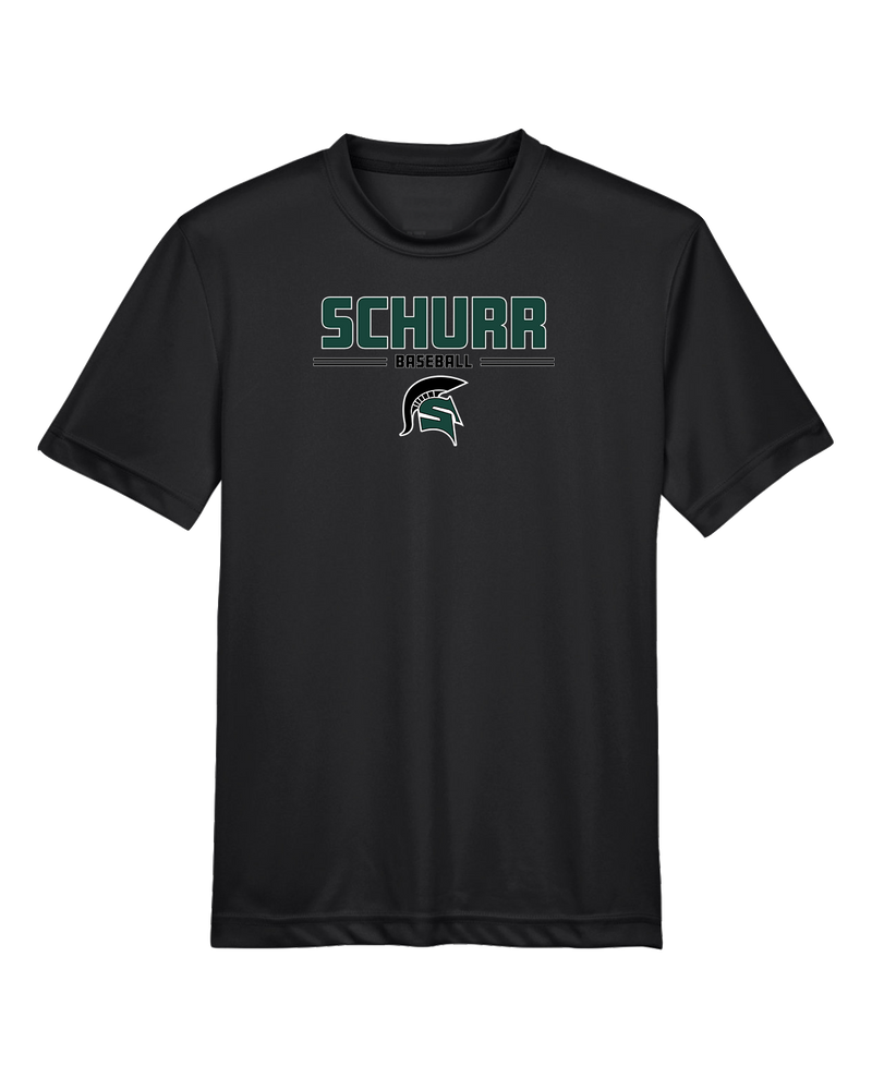 Schurr HS Baseball Keen - Youth Performance T-Shirt